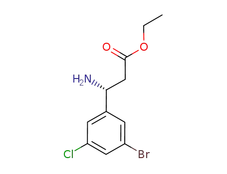 ClBrC6H3CH(NH2)CH2COOC2H5