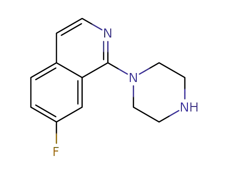 7-fluoro-1-(piperazin-1-yl)isoquinoline