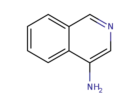 Molecular Structure of 23687-25-4 (4-Isoquinolinamine)
