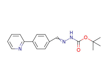 tert-Butyl [[4-(2-pyridinyl)phenyl]methylene]hydrazinecarboxylate(198904-84-6)