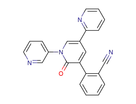3-(2-cyanophenyl)-5-(pyridin-2-yl)-1-(pyridin-3-yl)-1,2-dihydropyridin-2-one