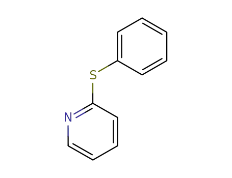 Molecular Structure of 3111-54-4 (2-Phenylthiopyridine)