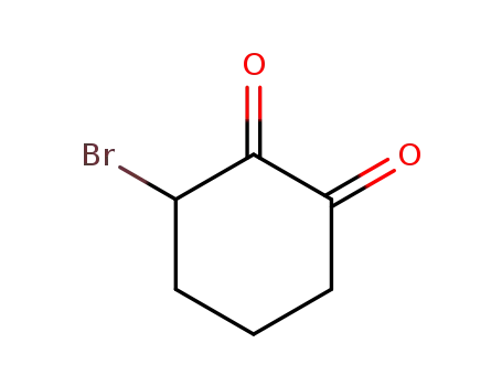 Molecular Structure of 24829-91-2 (1,2-Cyclohexanedione, 3-bromo-)