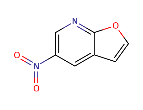 5-nitrofuro<2,3-b>pyridine