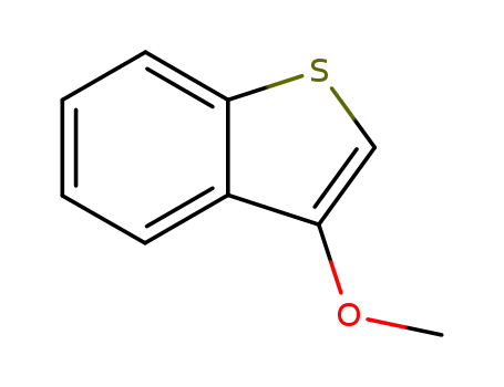 Molecular Structure of 10419-32-6 (Benzo[b]thiophene, 3-methoxy-)