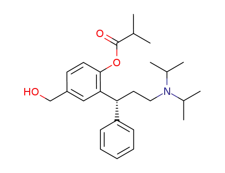 2-Methylpropanoic acid 2-[(1R)-3-[bis(1-methylethyl)amino]-1-phenylpropyl]-4-(hydroxymethyl)phenyl ester