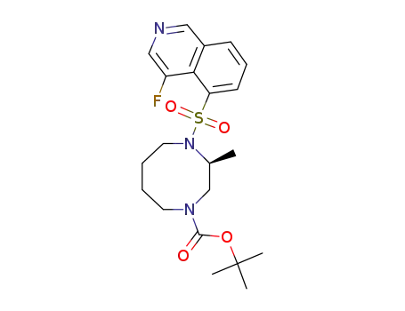 (S)-octahydro-4-(tert-butoxycarbonyl)-1-(4-fluoroisoquinoline-5-sulfonyl)-2-methyl-1,4-diazocine