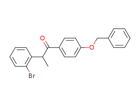 4’-benzyloxy-2-bromophenyl propiophenone