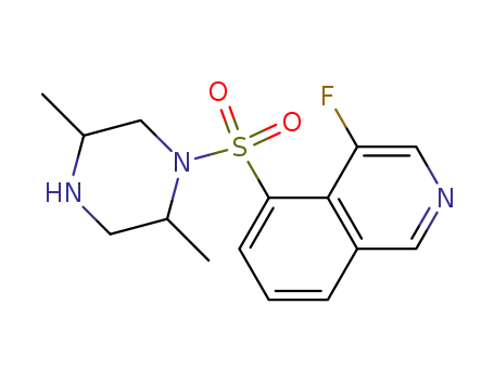 1-(4-fluoro-5-isoquinolinesulfonyl)-2,5-dimethylpiperazine