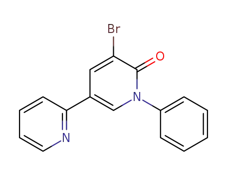 3-bromo-5-(2-pyridyl)-1-phenyl-1,2-dihydropyridine-2-one