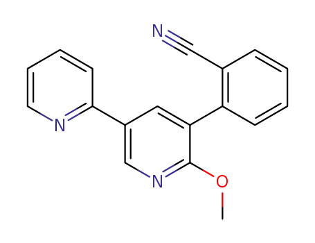 3-(2-cyanophenyl)-5-(2-pyridyl)-2-methoxypyridine