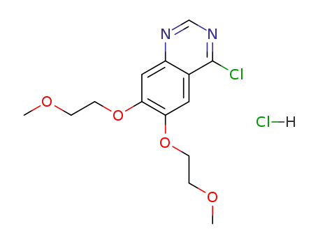 4-chloro-6,7-di-(2-methoxyethoxy)quinazoline hydrochloride