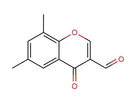 6,8-Dimethyl-4-oxo-4H-chromene-3-carbaldehyde