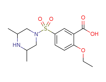 2-ethoxy-5-(cis-2,6-dimethypiperazin-4-ylsulphonyl) benzoic acid