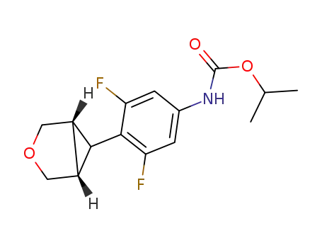 isopropyl 3,5-difluoro-4-[exo-(1R,5S)-3-oxabicyclo[3.1.0]hex-6-yl]phenylcarbamate