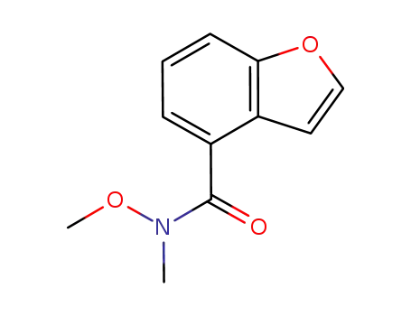 N-methoxy-N-methylbenzofuran-4-carboxamide