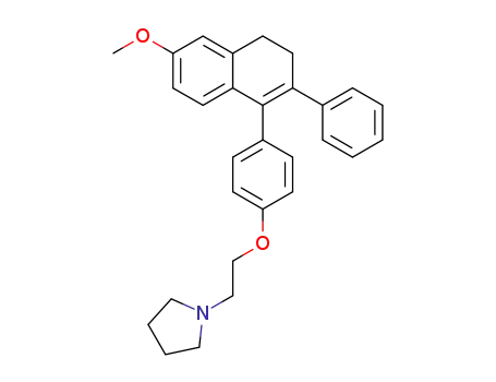 Molecular Structure of 1845-11-0 (Nafoxidine)