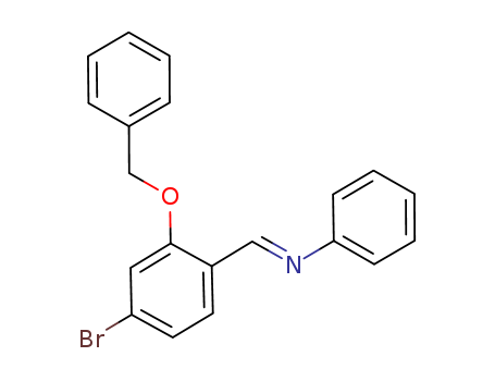 1-(4-bromo-2-phenylmethoxyphenyl)-N-phenylmethanimine