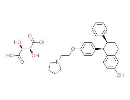 Molecular Structure of 190791-29-8 (LASOFOXIFENE HCL)