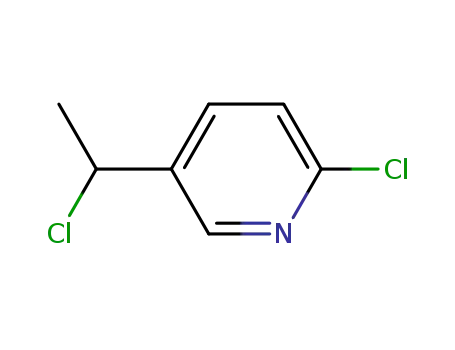 2-chloro-5-(1-chloroethyl)pyridine