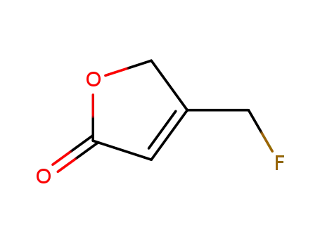 Molecular Structure of 916069-77-7 (2(5H)-Furanone, 4-(fluoromethyl)-)