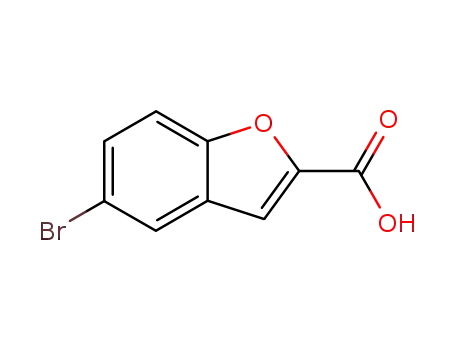 Molecular Structure of 10242-11-2 (5-BROMO-1-BENZOFURAN-2-CARBOXYLIC ACID)