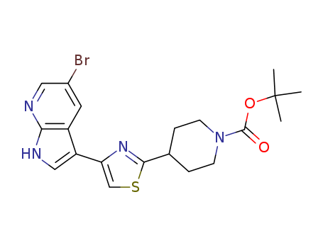 4-[4-(5-methyl-1H-indazol-3-yl)-1H-1,2,3-triazol-1-yl]benzaldehyde