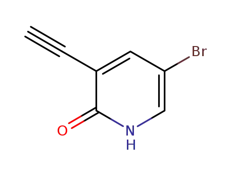 5-bromo-3-ethynyl-2(1H)-pyridinone
