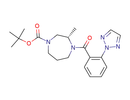 tert-butyl (S)-3-methyl-4-(2-(2H-1,2,3-triazol-2-yl)benzoyl)-1,4-diazepane-1-carboxylate