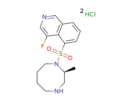 (S)-octahydro-1-(4-fluoroisoquinoline-5-sulfonyl)-2-methyl-1,4-diazocine dihydrochloride