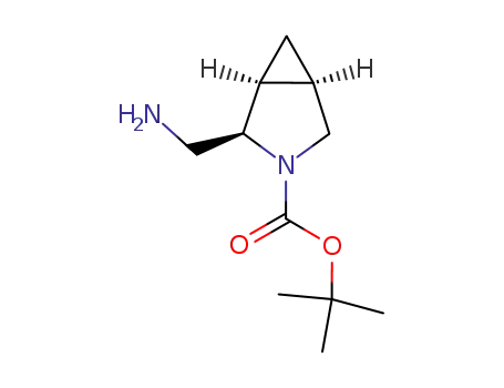(1R*,2S*,5S*)-2-aminomethyl-3-aza-bicyclo[3.1.0]hexane-3-carboxylic acid tert-butyl ester
