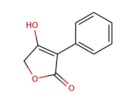 Molecular Structure of 23782-85-6 (4-HYDROXY-3-PHENYL-2(5H)-FURANONE)