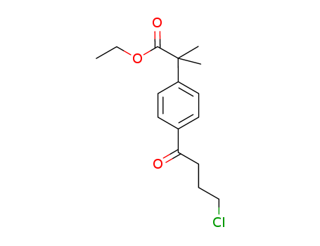 Ethyl 4-(4-chloro-1-oxobutyl)-alpha,alpha-dimethylbenzeneacetate