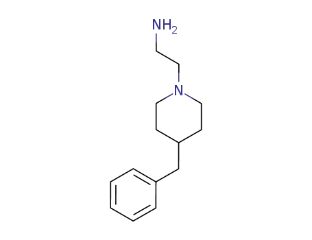 Molecular Structure of 25842-32-4 (2-(4-BENZYLPIPERIDINO)-1-ETHANAMINE)