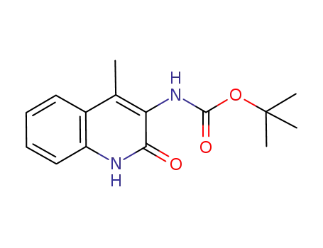 3-(tert-butoxycarbonyl)amino-4-methylquinolin-2-one