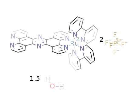 Δ-[Ru(2,2'-bipyridine)2(tetrapyrido[3,2-a:2',3'-c:3'',2''-h:2''',3'''-j]phenazine)][PF6]2*1.5H2O