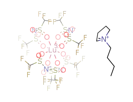 [1-butyl-1-methylpyrrolidinium]Lu[bis(trifluoromethanesulfonyl)amide)4
