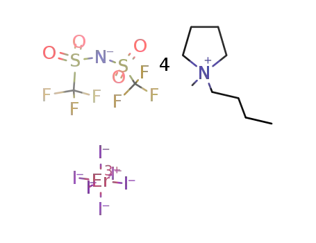 (1,1-n-butyl-methylpyrrolidinium)4ErI6(bis(trifluoromethanesulfonyl)-amide)