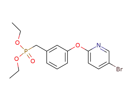 Diethyl 3-(5-bromopyridin-2-yloxy)benzylphosphonate