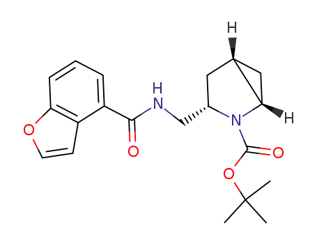 (1S,3S,5S)-3-{[(benzofuran-4-carbonyl)-amino]-methyl}-2-aza-bicyclo[3.1.0]hexane-2-carboxylic acid tert-butyl ester