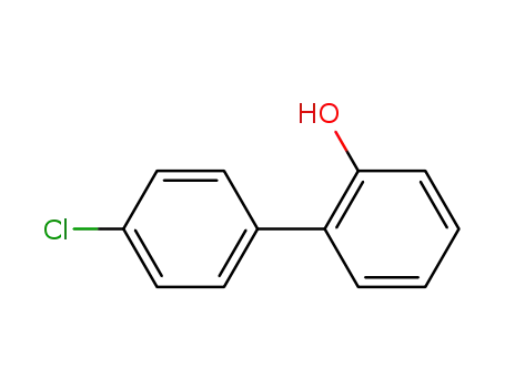Molecular Structure of 64181-76-6 ([1,1'-Biphenyl]-2-ol,4'-chloro-)