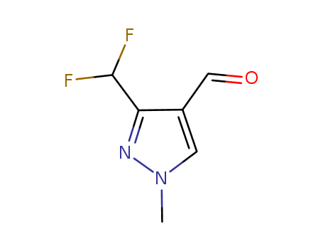 1H-Pyrazole-4-carboxaldehyde,3-(difluoromethyl)-1-methyl-