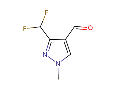 1H-Pyrazole-4-carboxaldehyde,3-(difluoromethyl)-1-methyl-