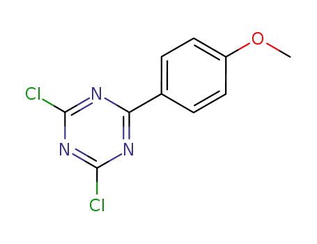 1,3,5-Triazine, 2,4-dichloro-6-(4-methoxyphenyl) CAS 90723-86-7