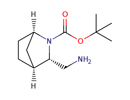 (1R,3S,4S)-3-aminomethyl-2-aza-bicyclo[2.2.1]heptane-2-carboxylic acid tert-butyl ester