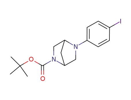 tert-butyl 5-(4-iodophenyl)-2,5-diaza-bicyclo[2.2.1]heptane-2-carboxylate
