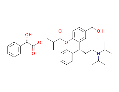 Fesoterodine ((S)-2-hydroxy-2-phenylacetic acid)
