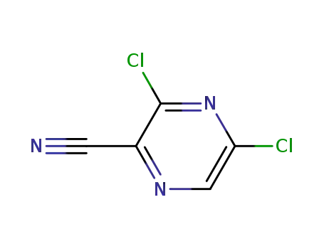 3,5-dichloro-pyrazine-2-carbonitrile