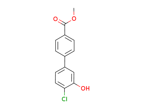 2-Chloro-5-(4-methoxycarbonylphenyl)phenol