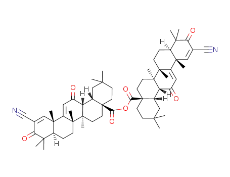 2-cyano-3,10-dioxooleana-1,9(11)-dien-28-oic acid anhydride